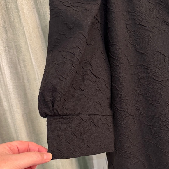 Lilly Pulitzer Elsey Black Elbow Sleeve Dress XL NWT - Picture 4 of 7